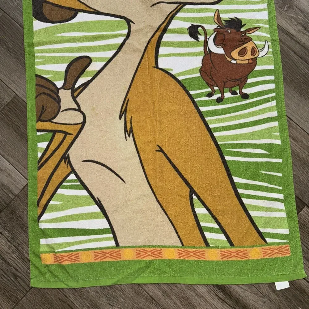 Vintage Disney The Lion King Beach Towel 29